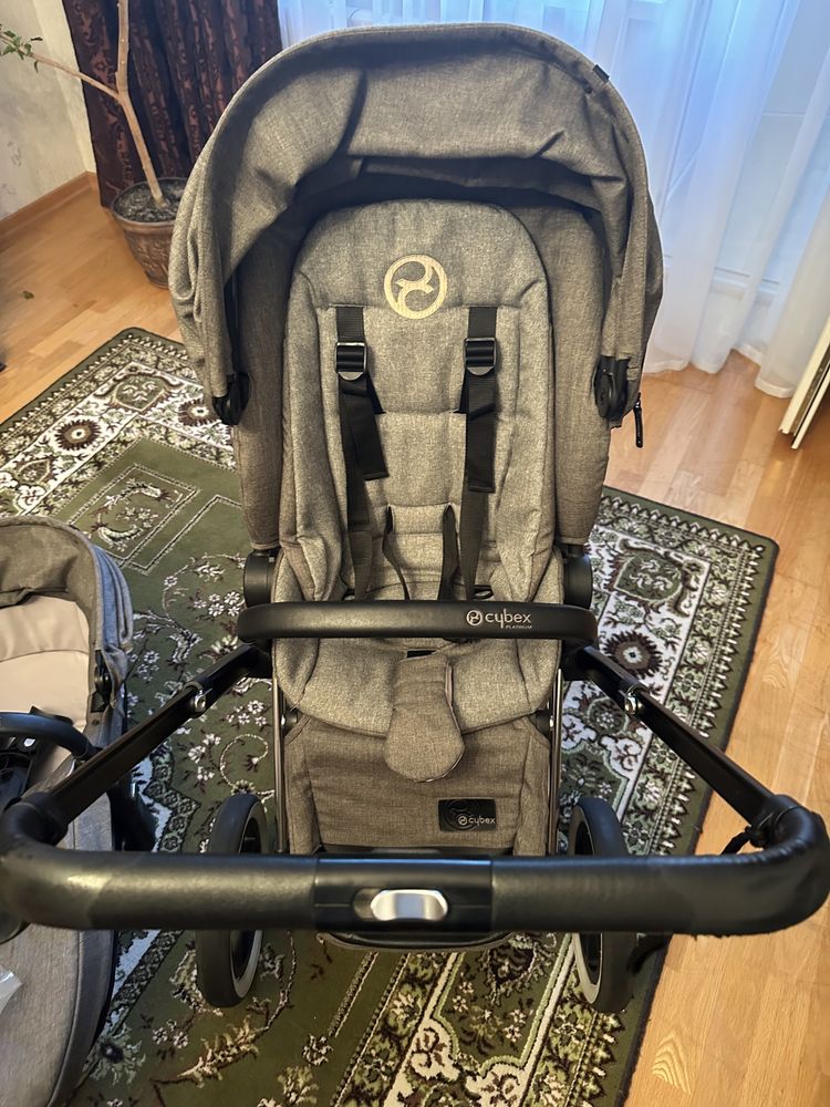 Універсальна коляска Cybex Priam Manhattan Gray 2 в 1 в ідеалі