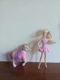 2 figurki,  kucyk i balerina