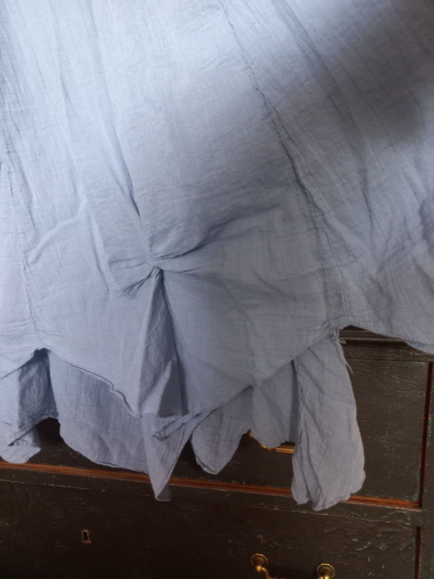 Piękna niebieska spódnica r.s-xxl
