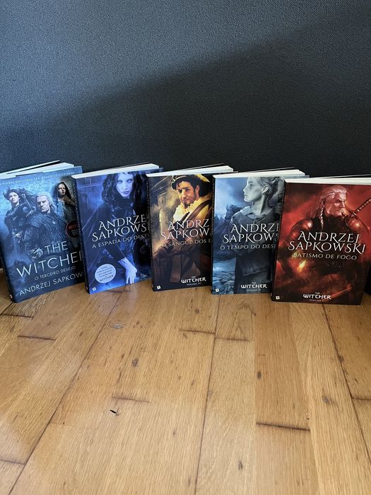 Coleção de livros The Witcher