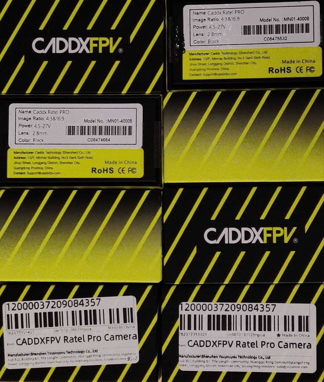 Камера для FPV дрона Caddx Ratel PRO