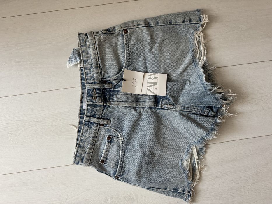 Шорти джинсові короткі Zara XS