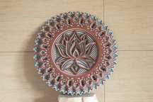 Mandala Flor de Lotus artesanal em madeira, corte a laser