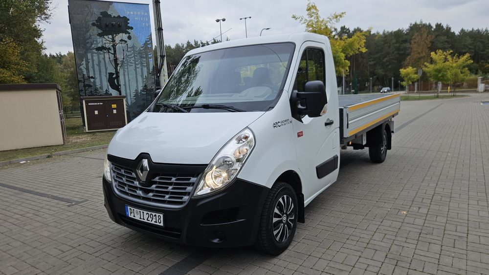 Renault Master_2.3_130km_2017r_Skrzynia_Prycza