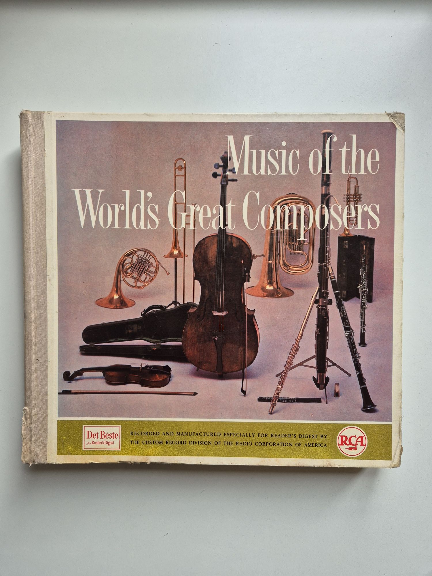 Music of the World's Great Composers 12 vinyli