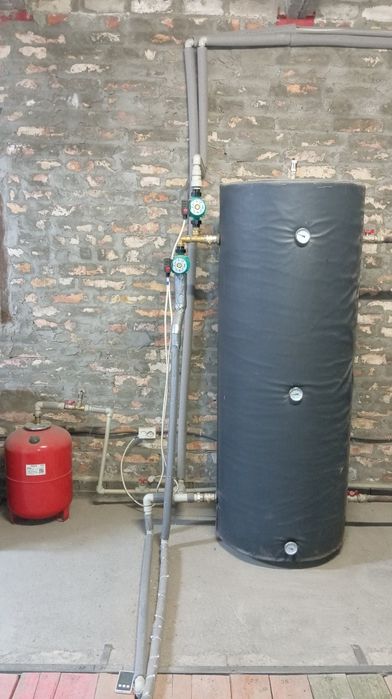 Твердопаливний котел Altep 12кВт в зборі