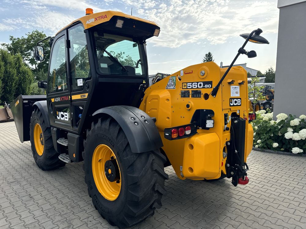 JCB 560-80 AGRI XTRA 2022r. DUALTECH VT 3380h, agri pro, super