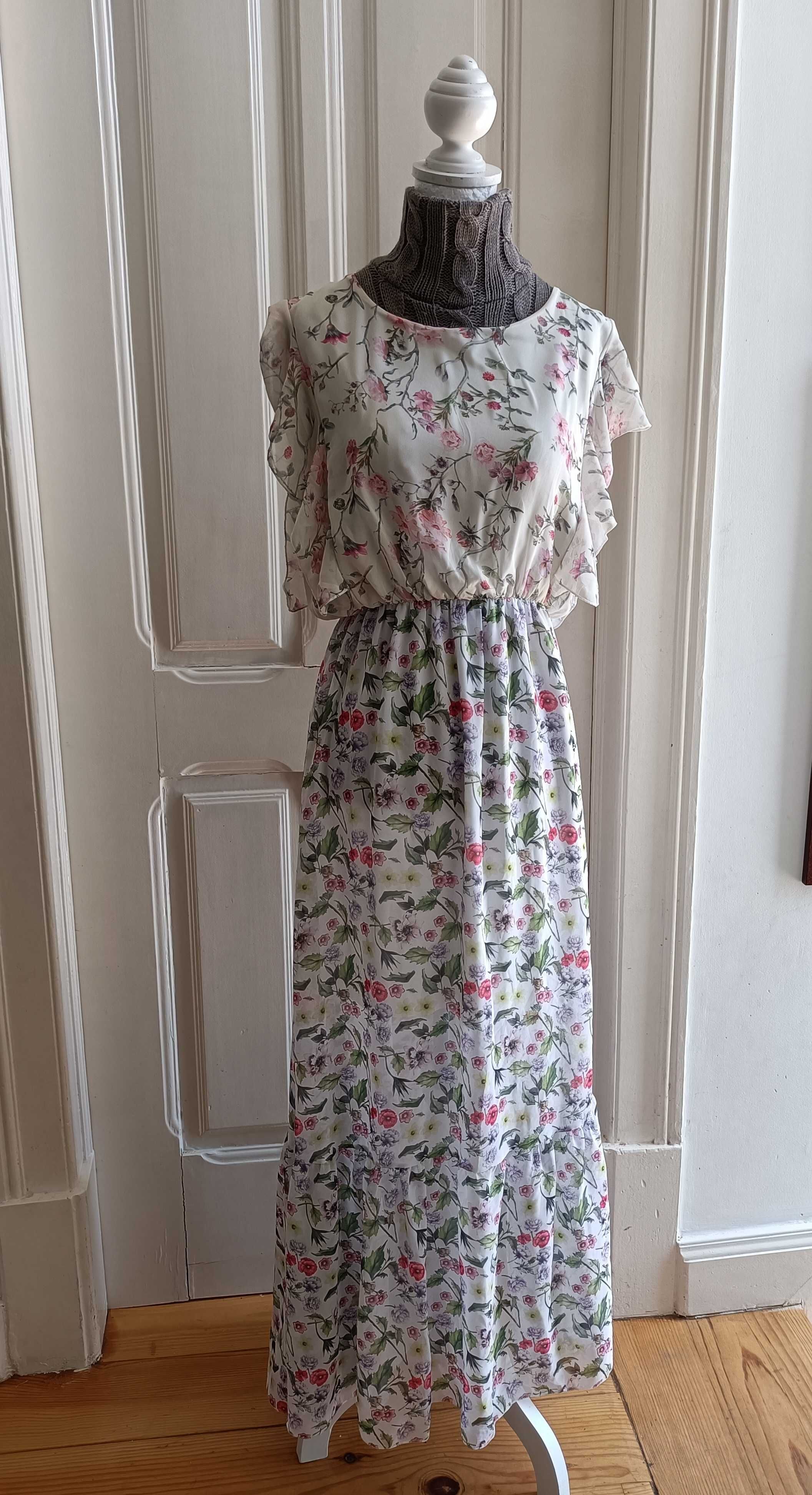 Vestido Midi Floral