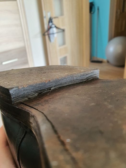 Oryginalne skórzane buty wojskowe r.42