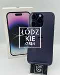 iPhone 14 PRO 128GB PURPLE BAT.86% 2299ZŁ Łódzkie GSM Rzgowska 16