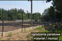 Ogrodzenia panelowe, bloczków betonwych (CENA 40 zł/mb)