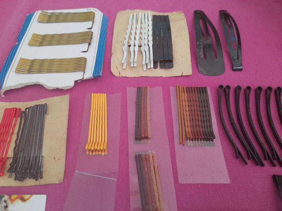 Conjunto de ganchos para o cabelo