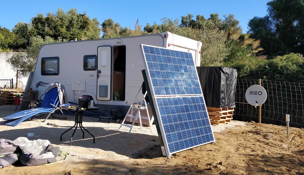 Instalação de Painéis Solares em Autocaravanas