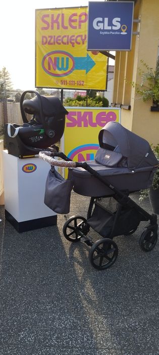 Nowy polski wózek dziecięcy 3w1 SKLEP DZIECIĘCY NW