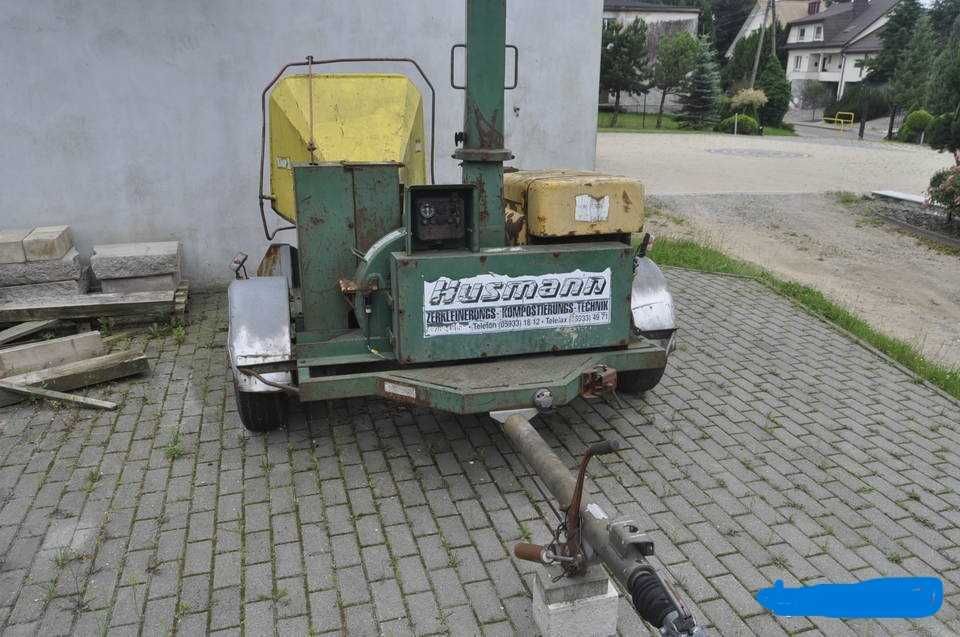 Rębak spalinowy husmann h6m2 . Silnik 3 cylindrowy hatz