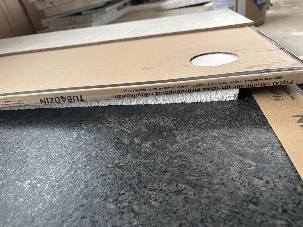 Płytki gresowe Vanilla white str 119,8x59,8 120x60 tubądzin 1 paczka