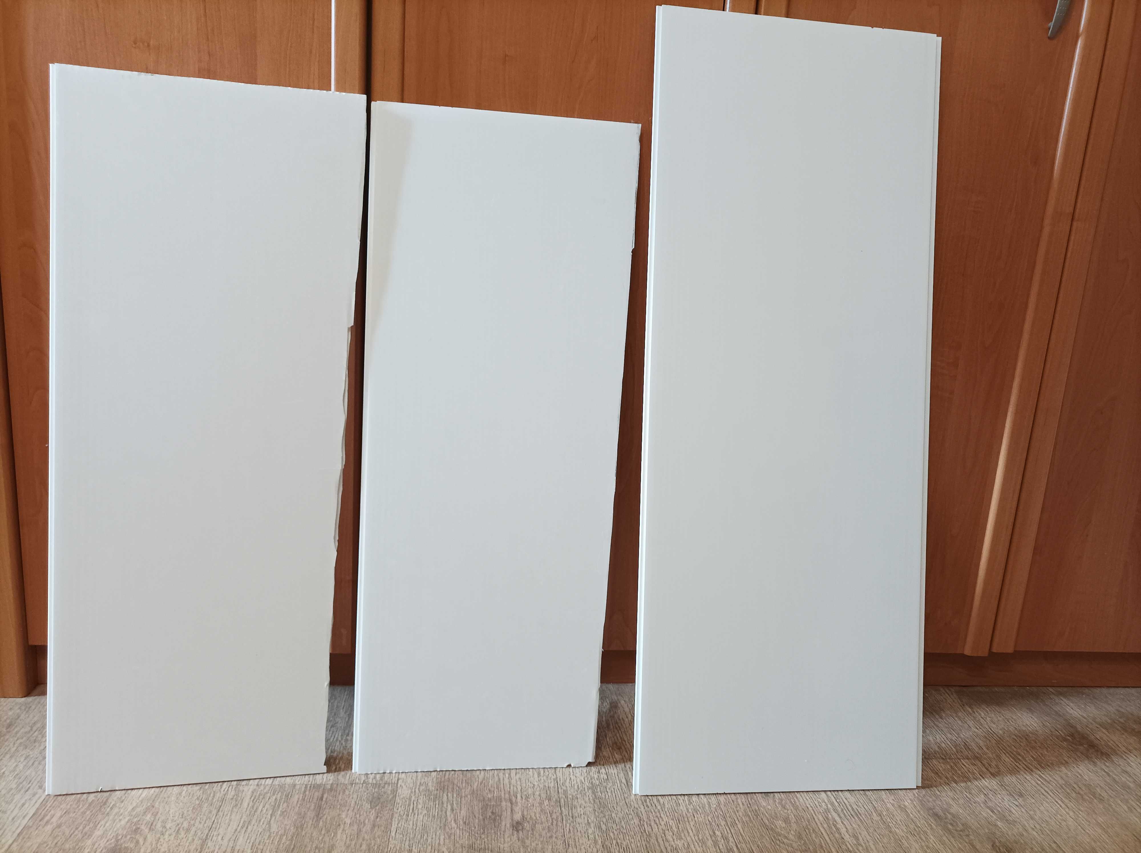 продам остатки панели ПВХ Panelit белый глянец А01 8х375 (пластик)