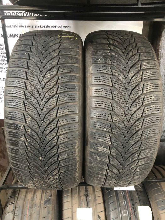 235/45R18 Dwie używane opony zimowe Nexen