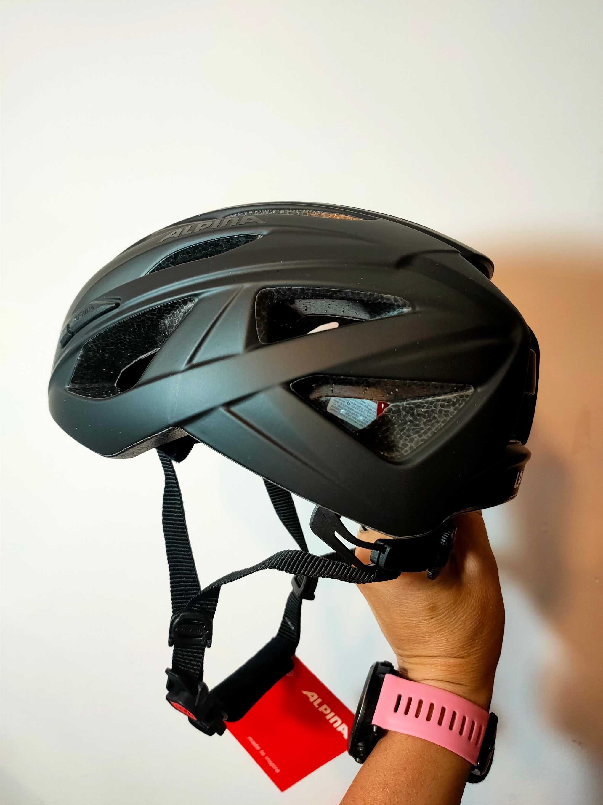 101 Kask rowerowy Alpina Path black matt 51-56