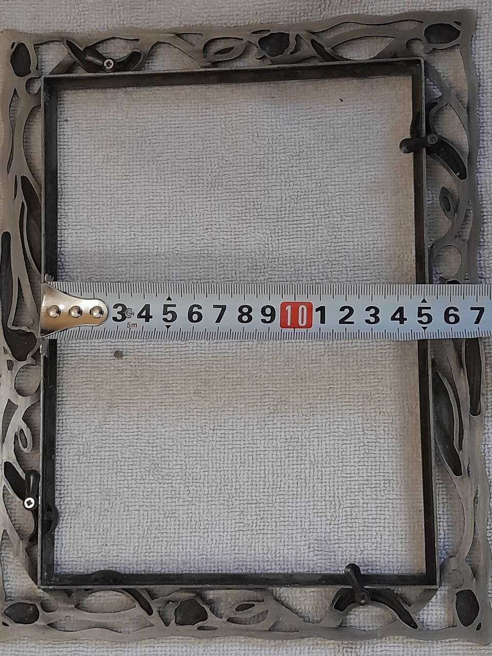 Рамка для фото силумін, фоторамка металева  24*19,5 см (фото 20*15 см)