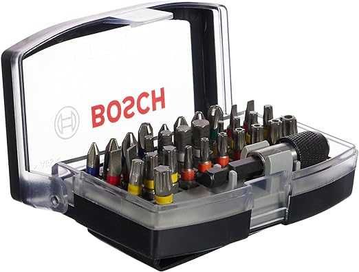 Bosch  32-el.  Zestaw bitów końcówki do wkrętarki