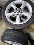 Felgi z oponami koła 205/50 r17 do BMW e81 e87 1 X3 17cali styling 256