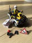 Quad Strażak Sam, quad policyjny