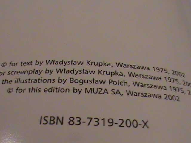 Kapitan Żbik - Niewygodny świadek - Muza - 2002 rok.