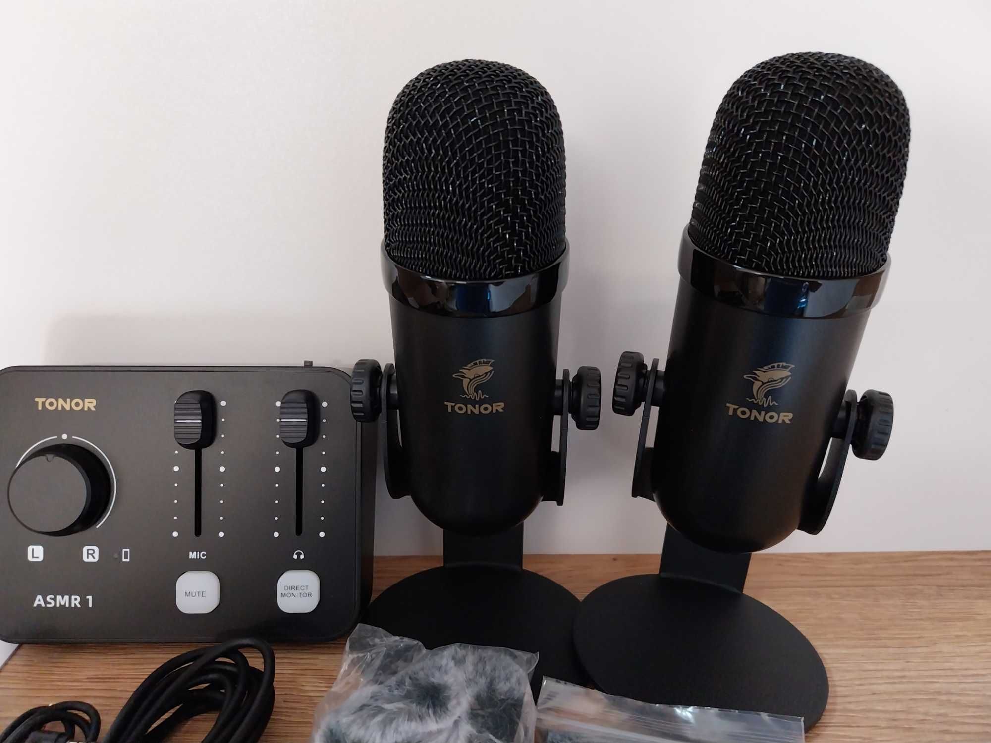 Profesjonalny Zestaw Mikrofonowy z Interfejsem Audio TONOR ASMR ONE