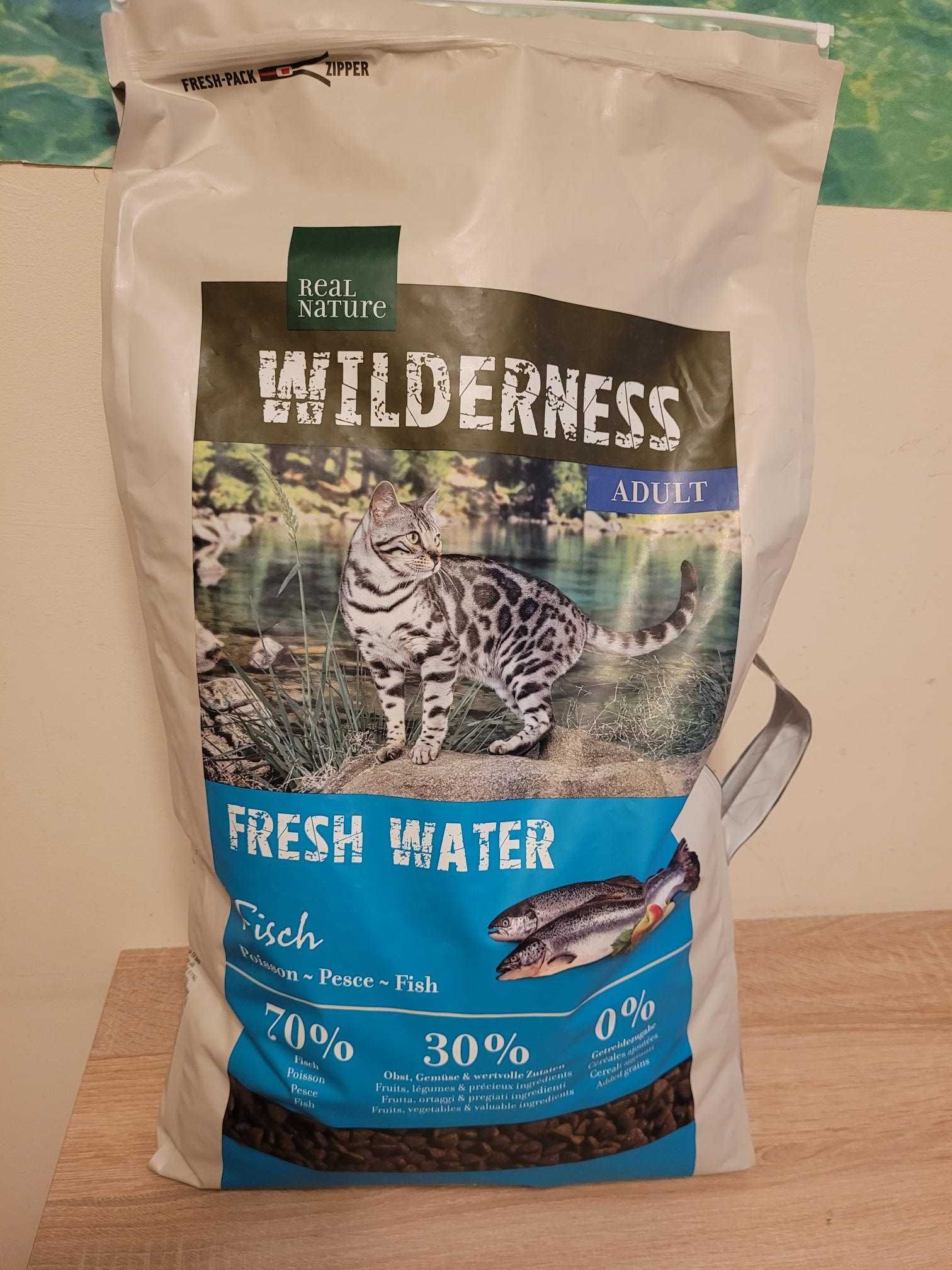 Karma dla kota Real Nature Wilderness Fresh Water 7kg ŚWIEŻA