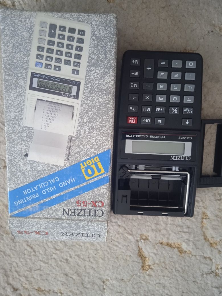 Калькулятор CITIZEN CX-55E printing calculator