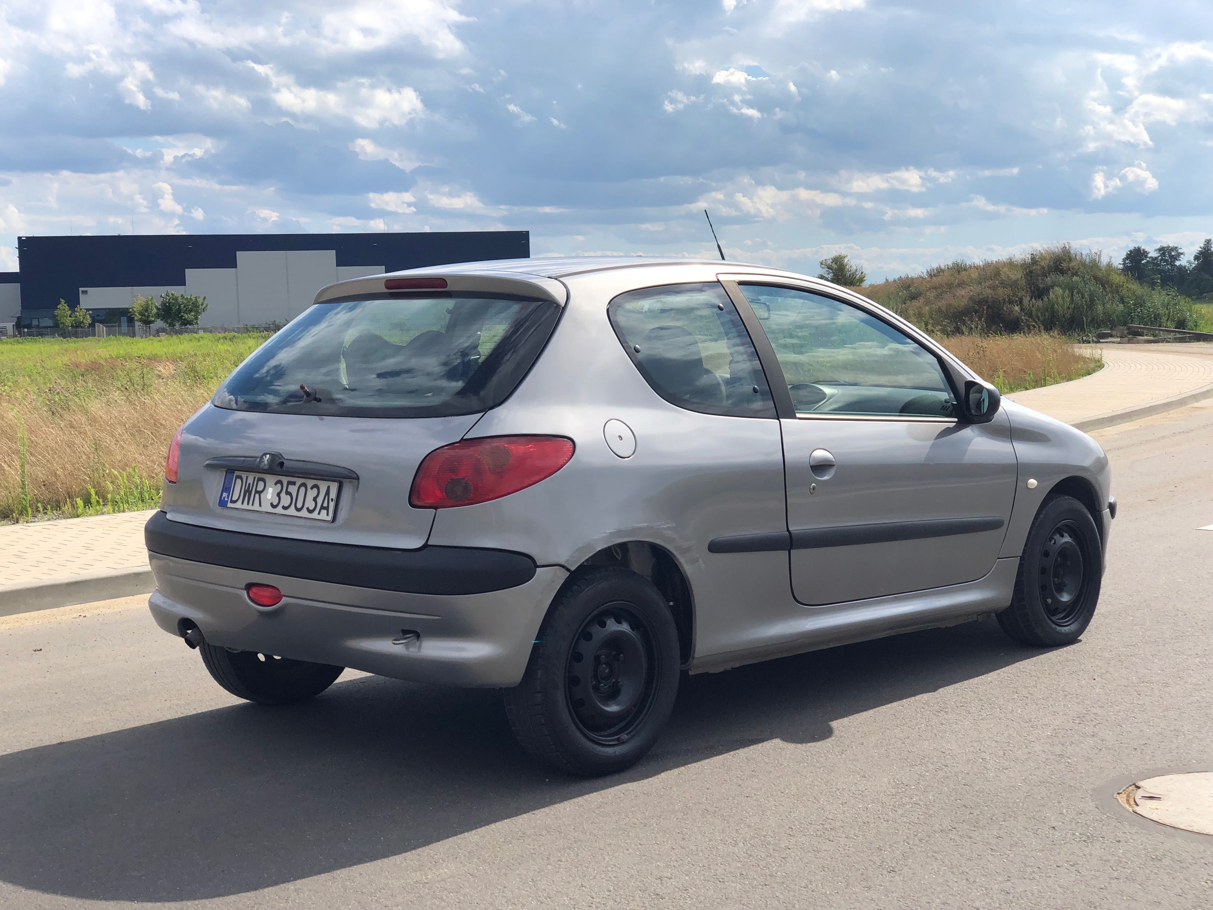 Peugeot 206 1.4 HDI Klimatyzacja Sprawny Ważne Opłaty
