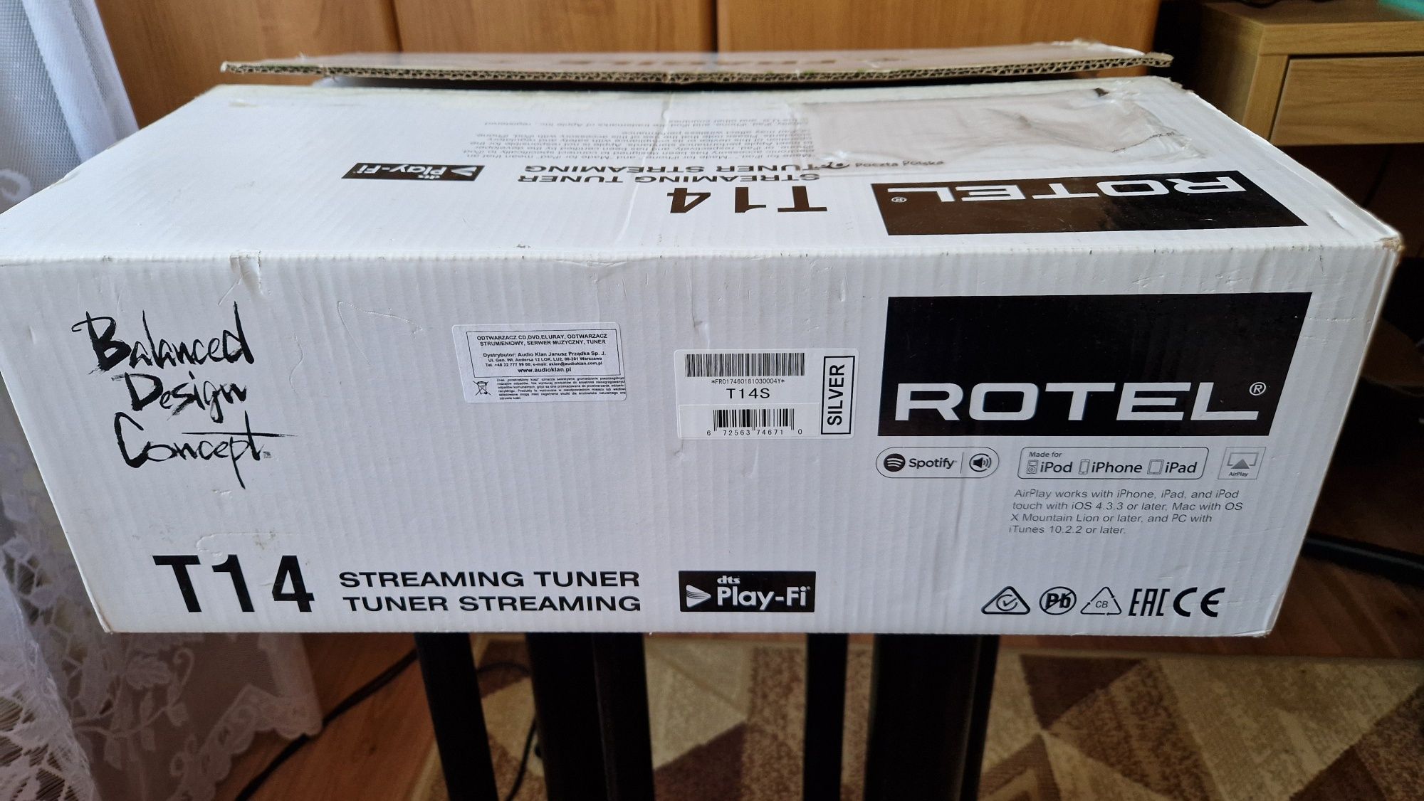 Rotel streaming tuner T 14