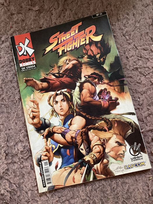 Komiks street fighter 1/6 1/2004 kultowy szybka wysylka. dla geekow :)