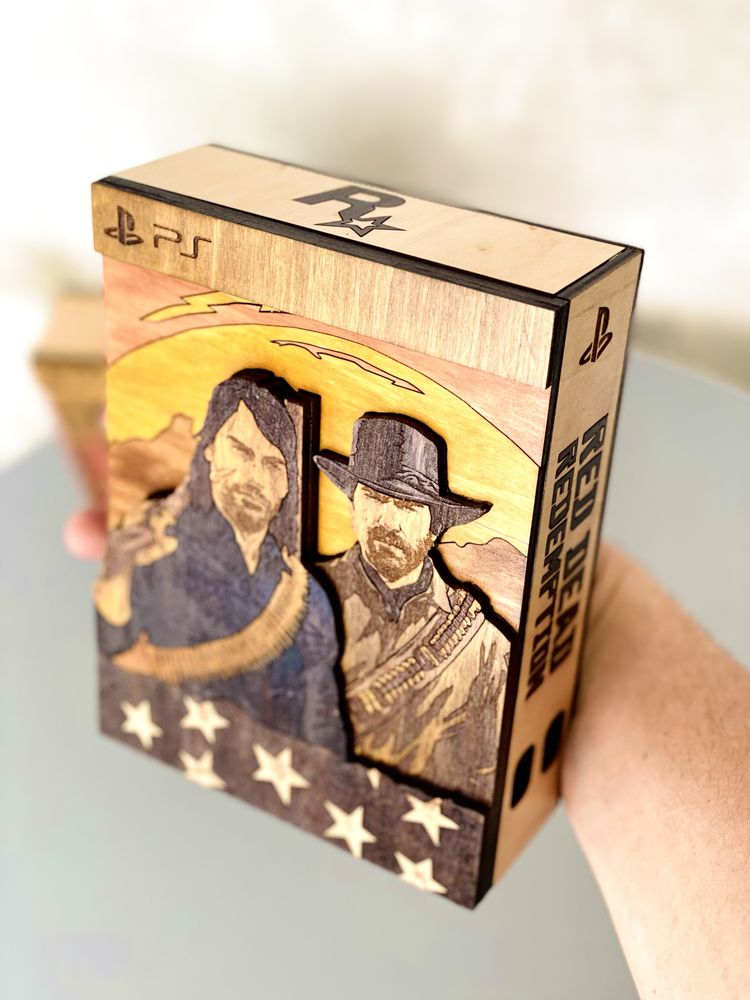 Футляр RED DEAD Redemption WoodBook для дисків