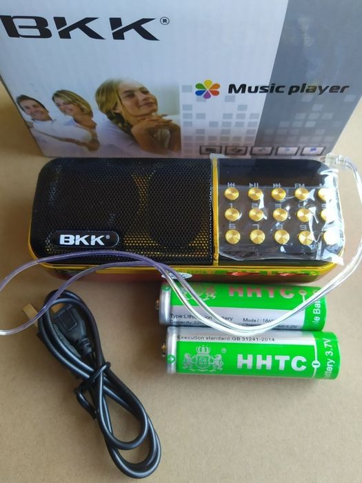 Радиоприемник цифровой ВКК-851 USB/MP-3/ 2-Аккумулятора 18650