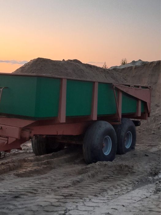 Przyczepa tandem ciężarowa rolnicza 14ton