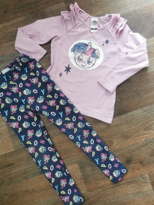 Komplet C&A My Little Pony – bluzka + leginsy 116