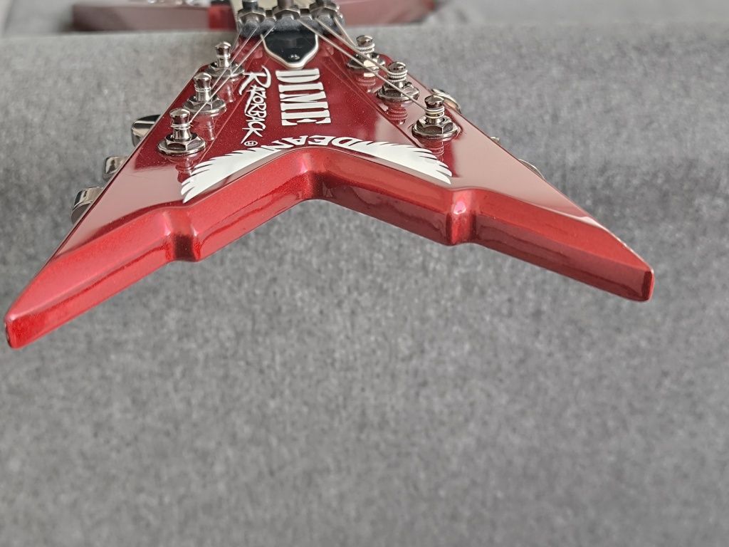 Gitara elektryczna Dean Razorback V Dime Czerwona