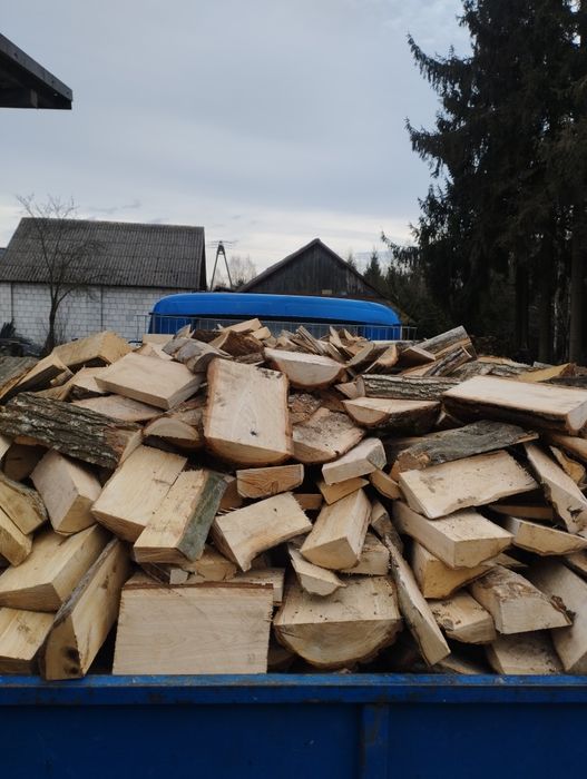 Grab 5 metrów Zrzyny grabowe pocięte Drewno opałowe