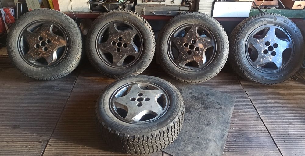 Диски 4х98 R15 с зимней резиной