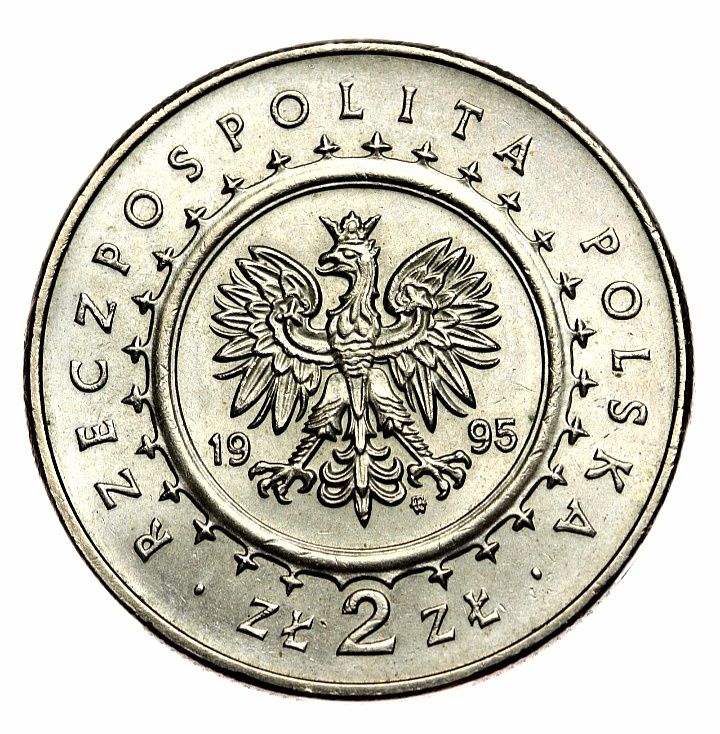 Moneta Pałac w Łazienkach 2 zł 1995r