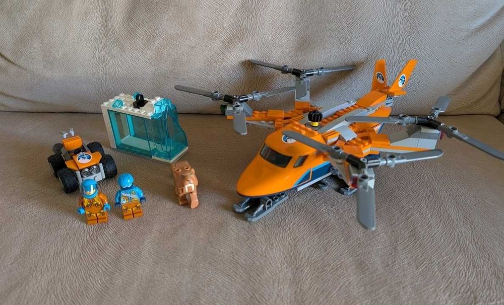 Lego City 60193 Transporte Aéreo do Ártico
