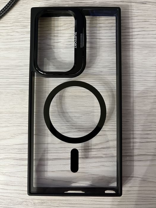 Чохол для Samsung Galaxy S22 Ultra з підставкою і магсейф