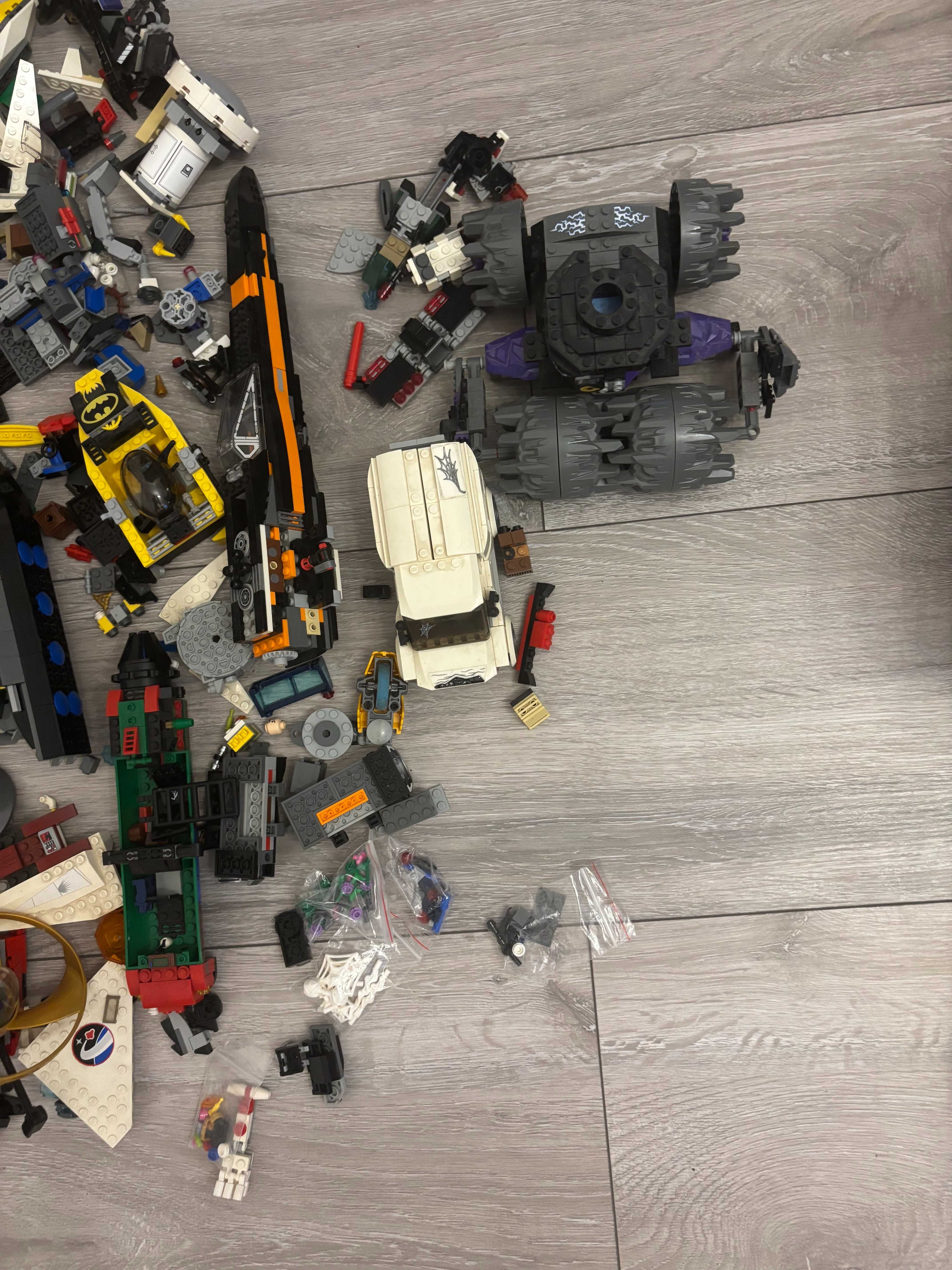 LEGO różne klocki pojazdy statki części   Oryginalne