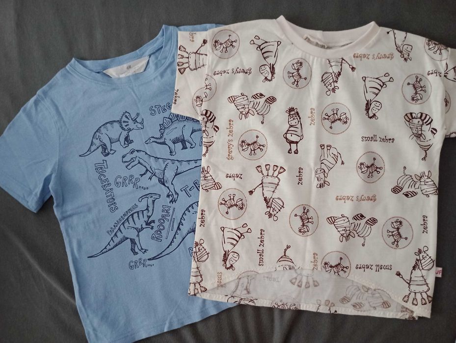 2 nowe COCCODRILLO  5 10 15  H&M spodnie bluza kurtka