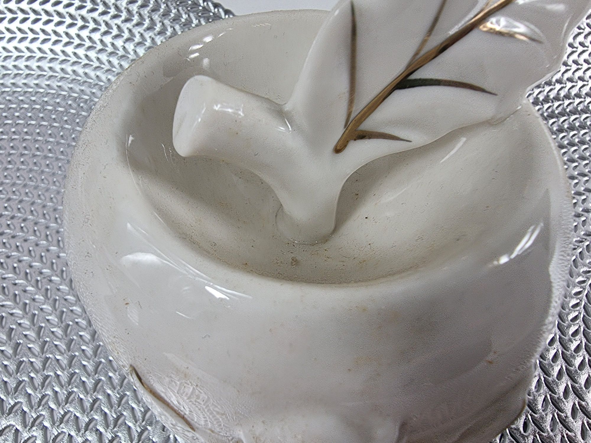 Świeczniki Kominek ceramiczny kominki ceramiczne do aromaterapii białe