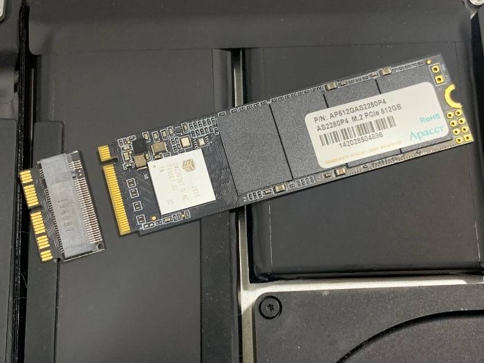 Перехідник для SSD дисків M2 NVME  2013-2017 Macbook, iMac переходник