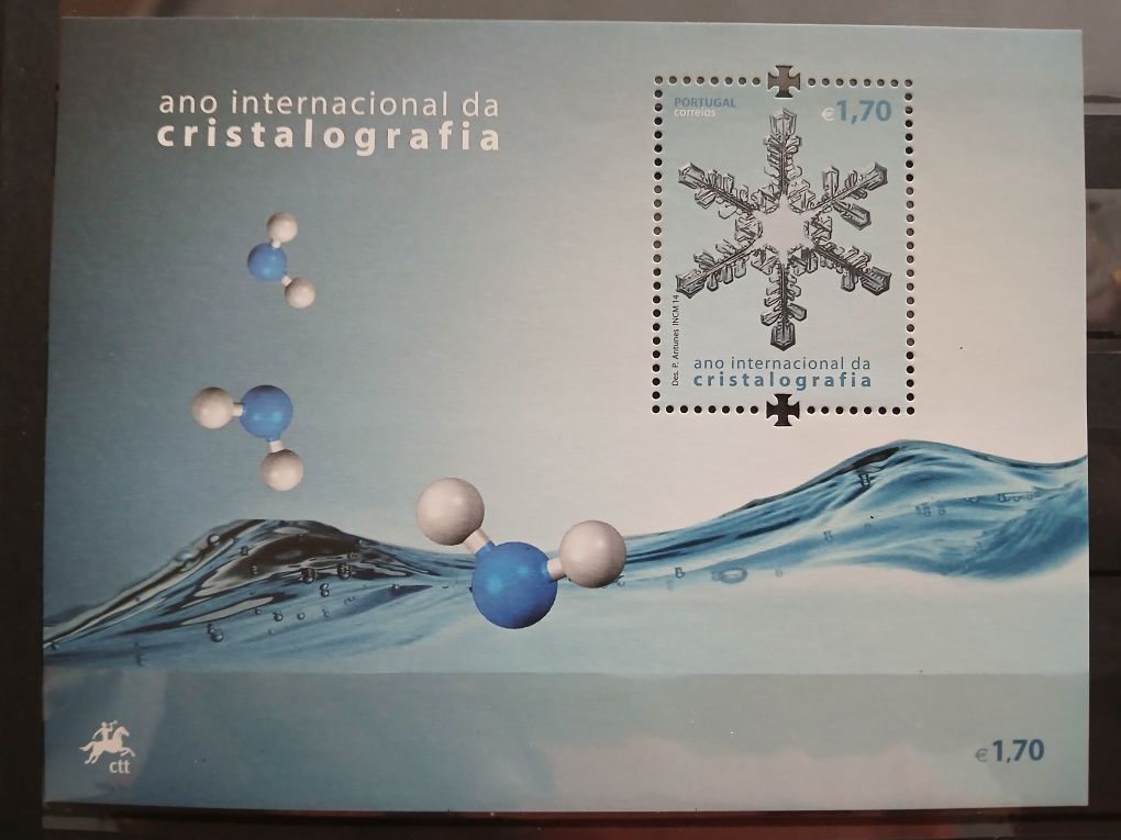 Bloco 2014 "ano internacional da cristalografia"