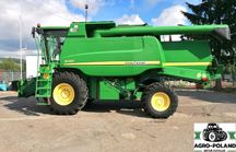 Комбайн зернозбиральний JOHN DEERE W 550 - 2981 м/г - 5,5 м - 2011 рік
